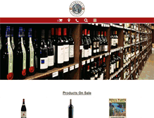 Tablet Screenshot of pearsonswine.com